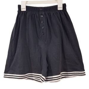 The Body Co. Vintage Black Knit Shorts Size Small